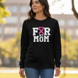NWT 'For My Mom' Small Oversized Lightweight Sweatshirt